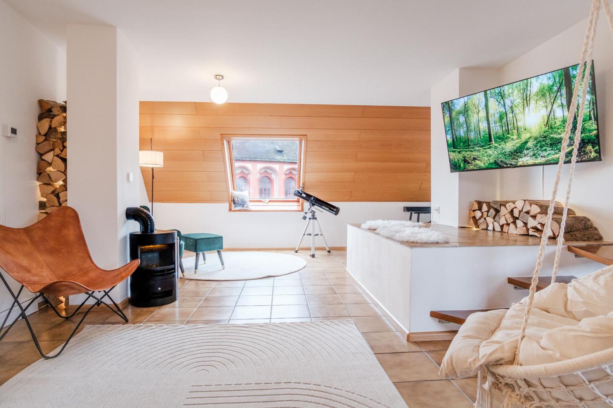 Neu Deluxe Suite Muensterblick, Maisonette, Kingsize Bett, Kueche, Netflix, Aussicht, E-Kamin Bad Säckingen Esterno foto