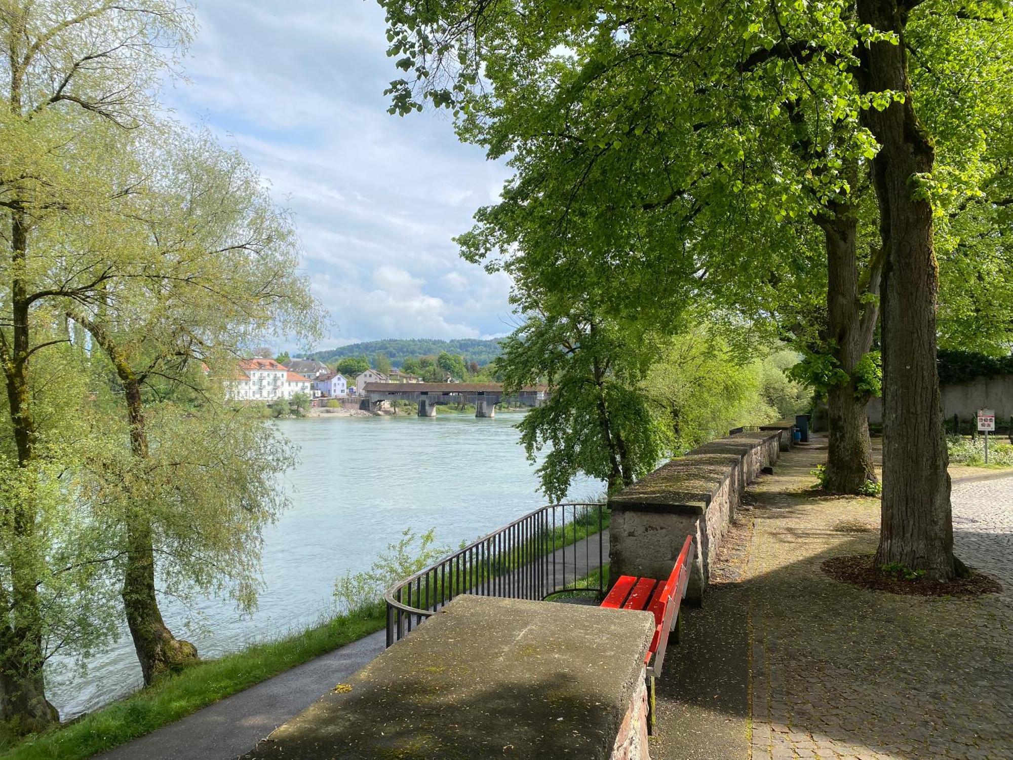Neu Deluxe Suite Muensterblick, Maisonette, Kingsize Bett, Kueche, Netflix, Aussicht, E-Kamin Bad Säckingen Esterno foto